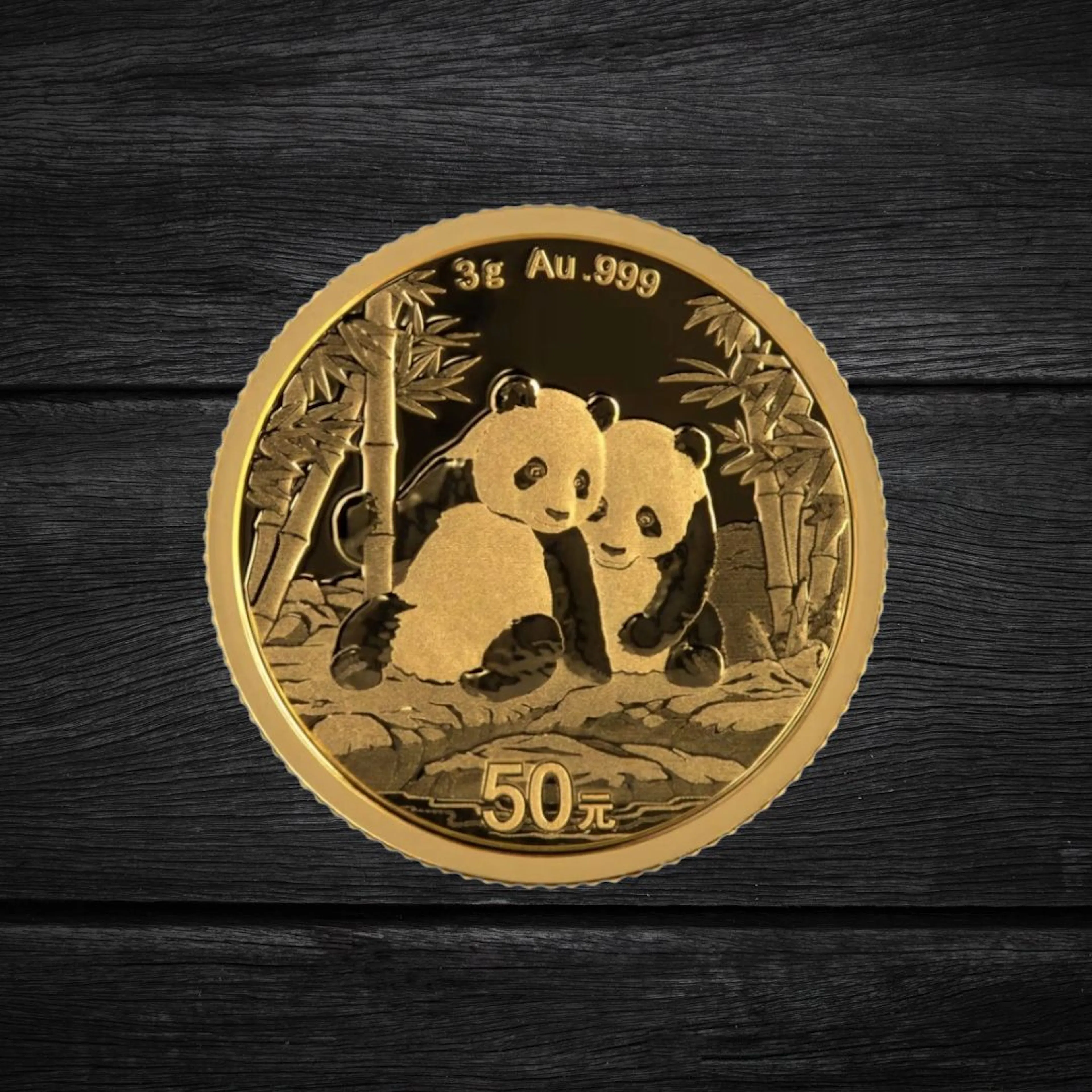 3g gold Chinese Panda coin