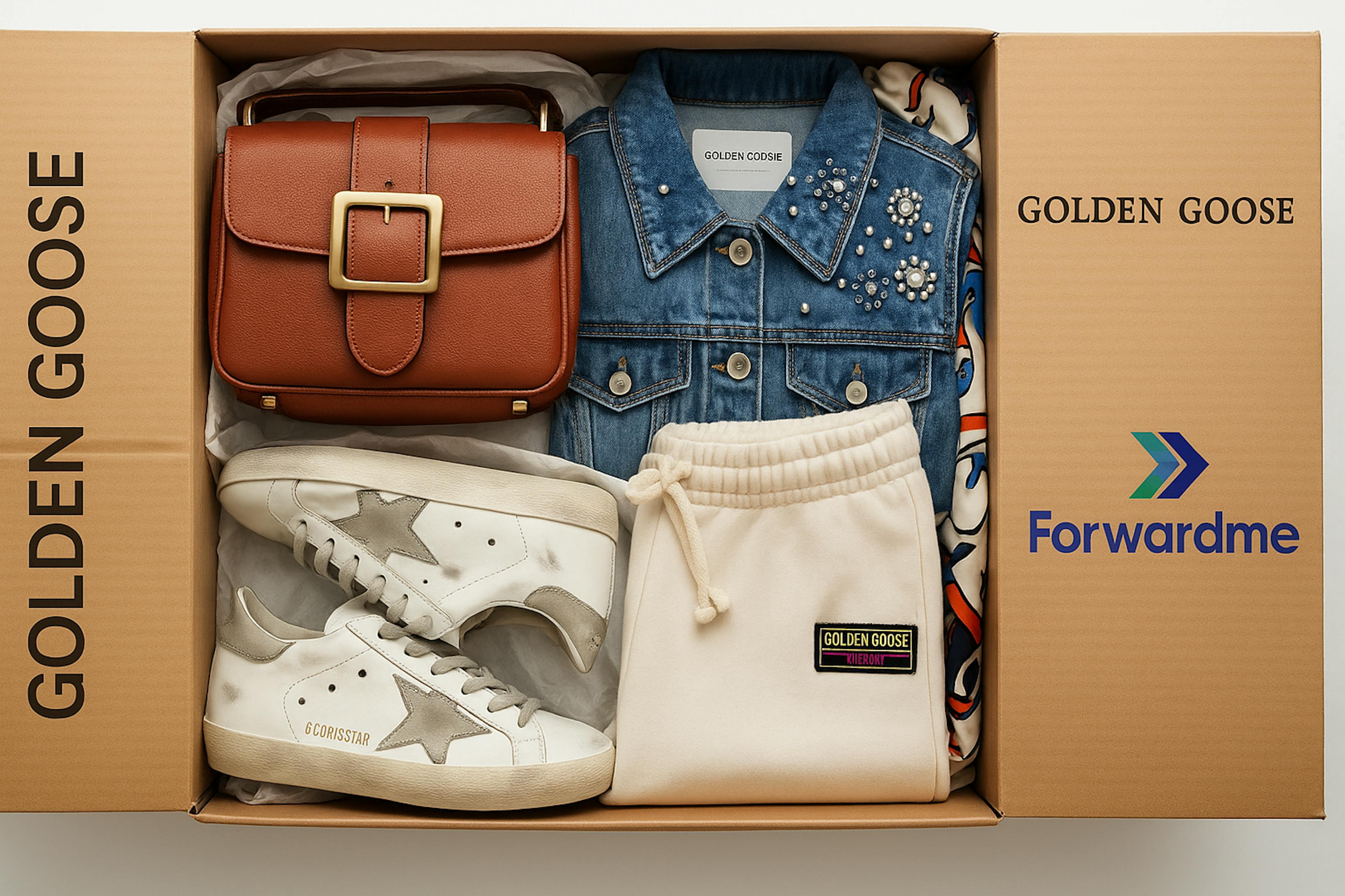 Fashion items are shipped with Forwardme