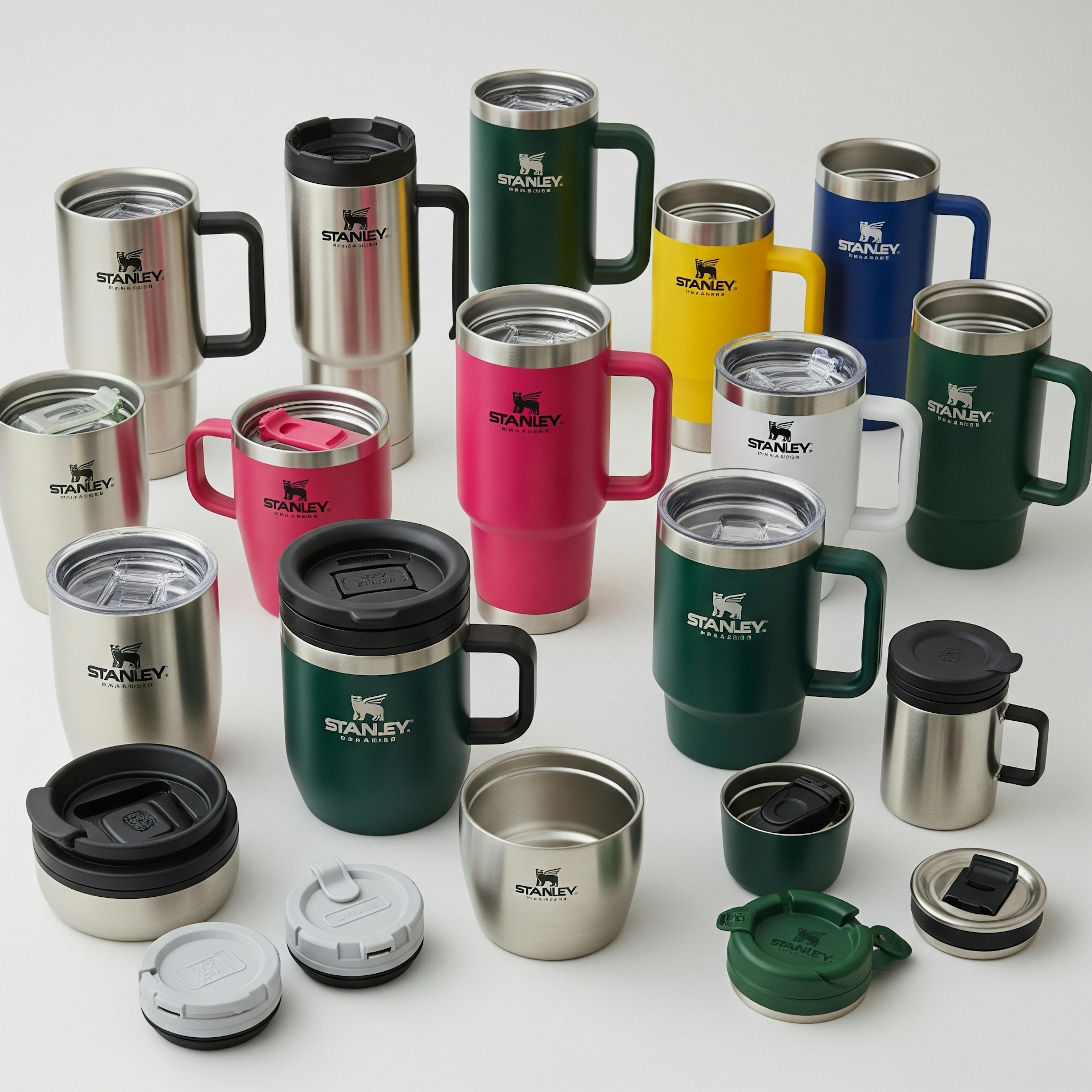 an image of different kind of stanley cups