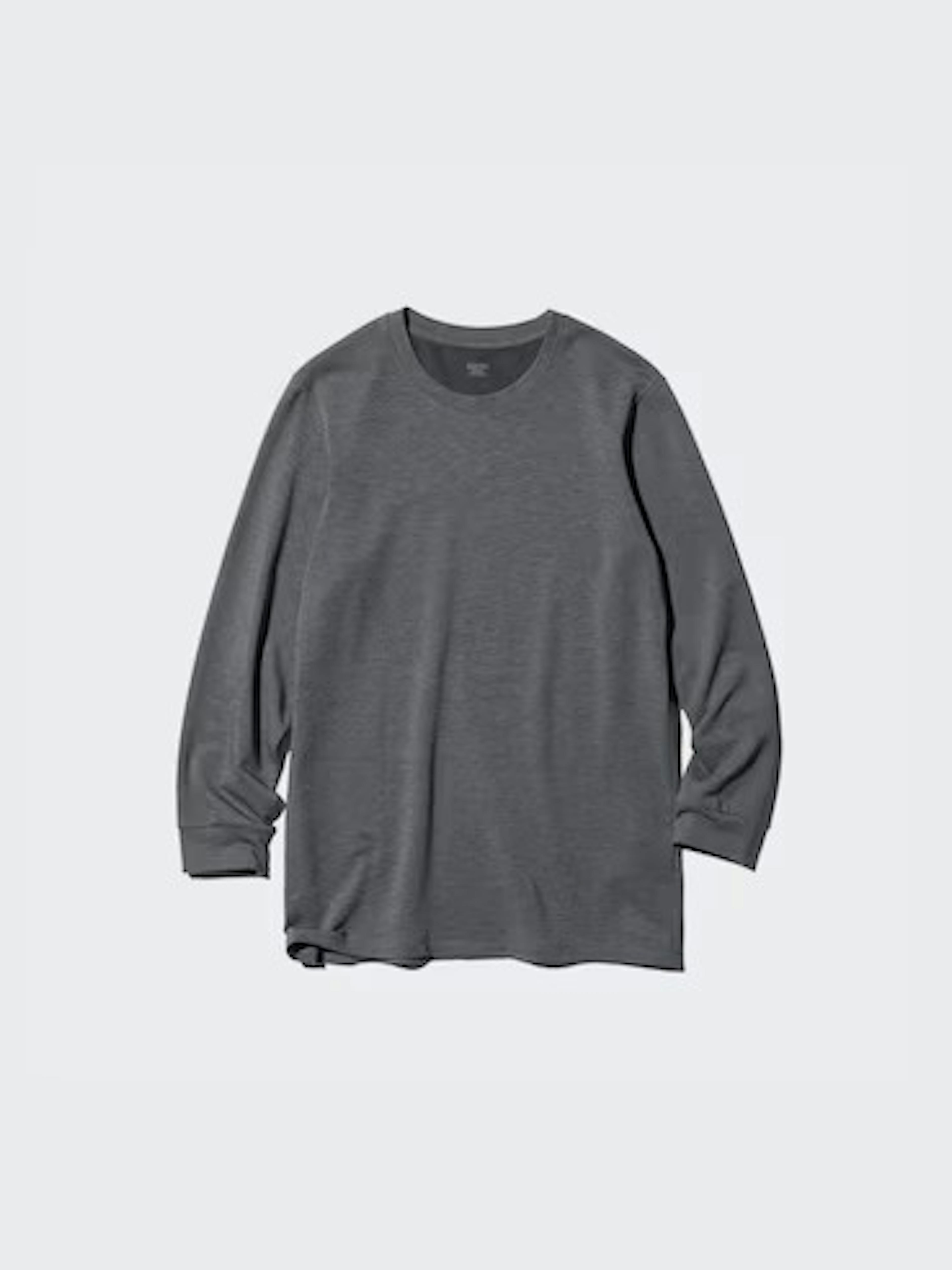 HEATTECH Cotton EXTRA WARM Crew Neck Long Sleeve T-Shirt
