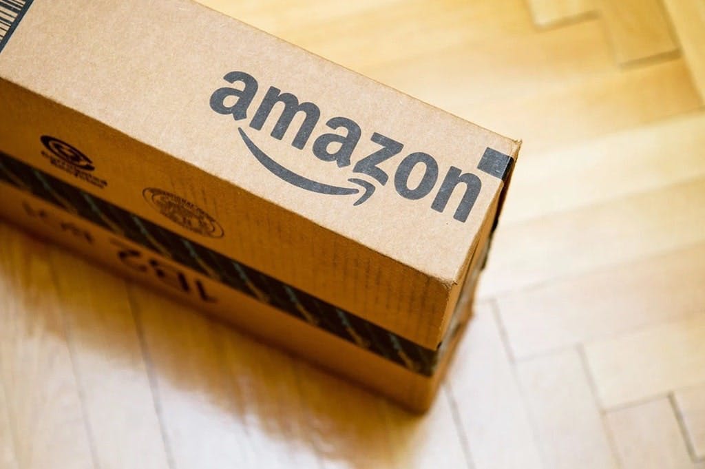 An Amazon package shipped on Amazon Prime day 2020