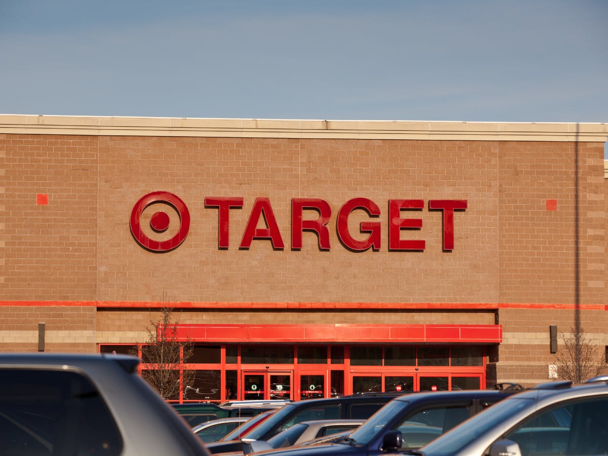 A popular brand in US, Target's store's photo of exterior. 