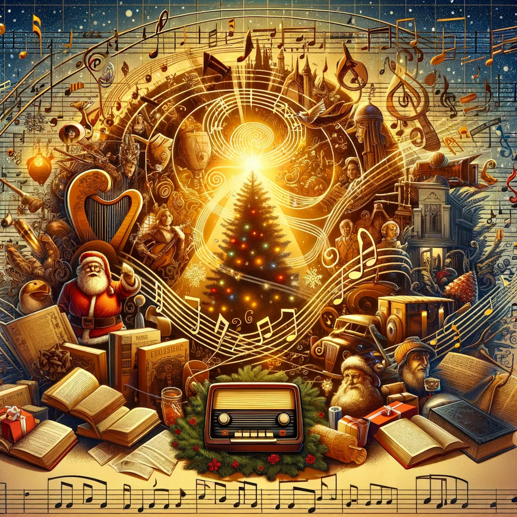 cultural impact of Christmas music and literature