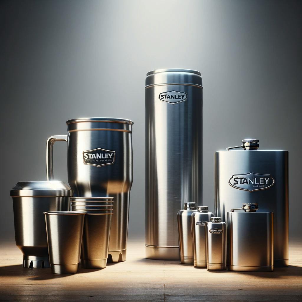 comparison between Stanley drinkware and cups with those of a competitor. comparison between Stanley drinkware and cups with those of a competitor.