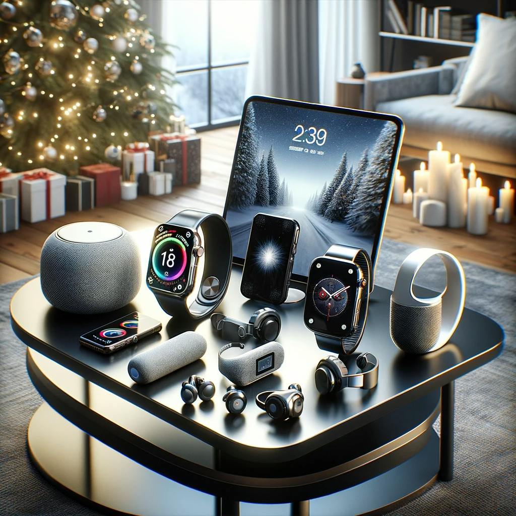 tech gadgets and innovations perfect for a Christmas present.
