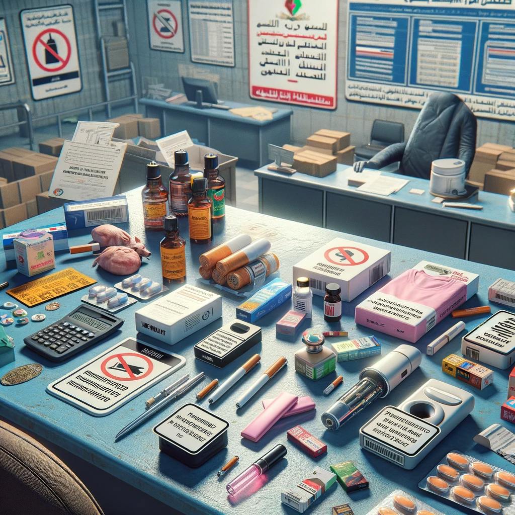 a variety of items that are prohibited and restricted from being shipped to the United Arab Emirates a variety of items that are prohibited and restricted from being shipped to the United Arab Emirates