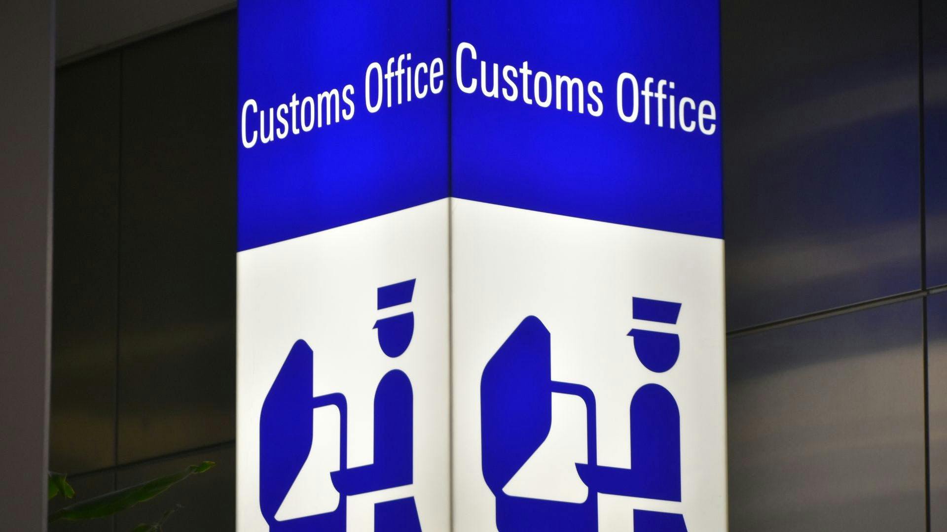 United Kingdom customs for shipping purporses.