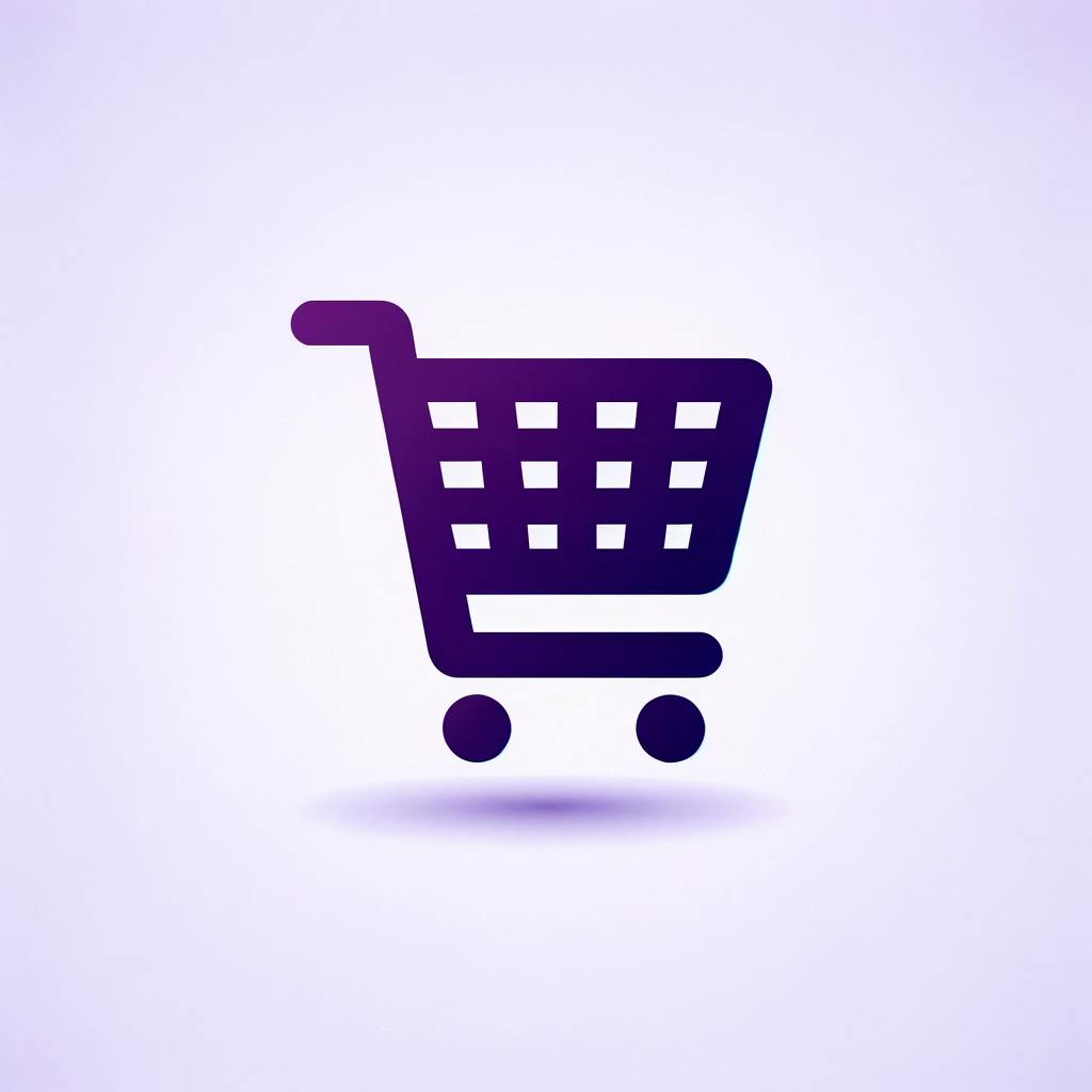 A shopping cart.