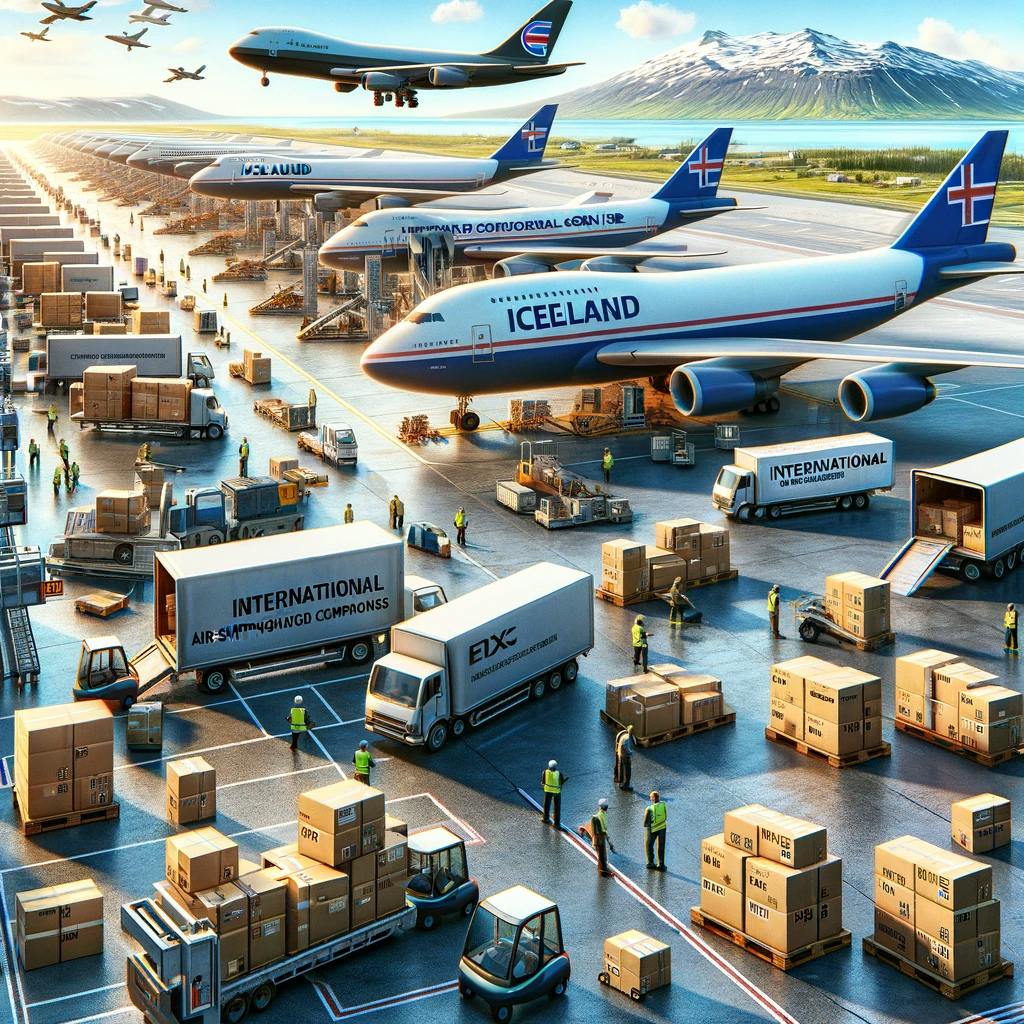 showcasing various international air shipping methods to Iceland showcasing various international air shipping methods to Iceland