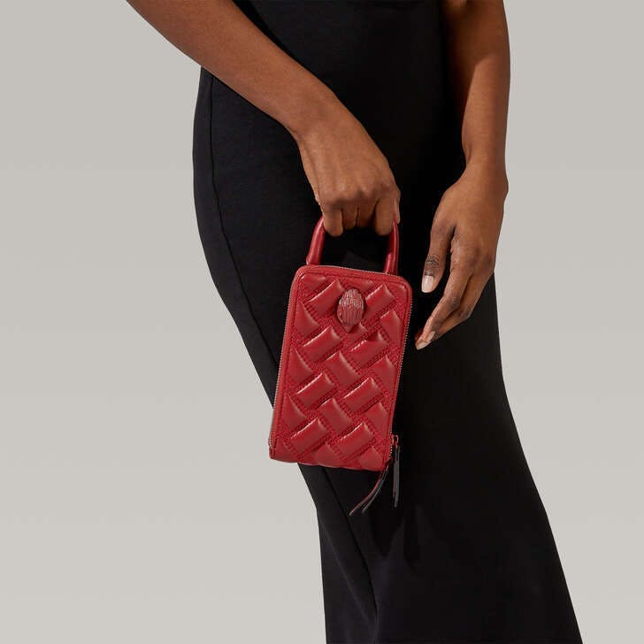 Kurt Geiger London - Tall Kensington Drench Quilted Leather Crossbody Bag