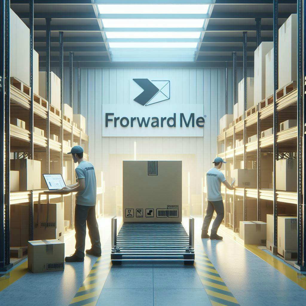 an image from Forwardme warehouse. 