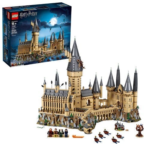 Lego model of Hogwarts