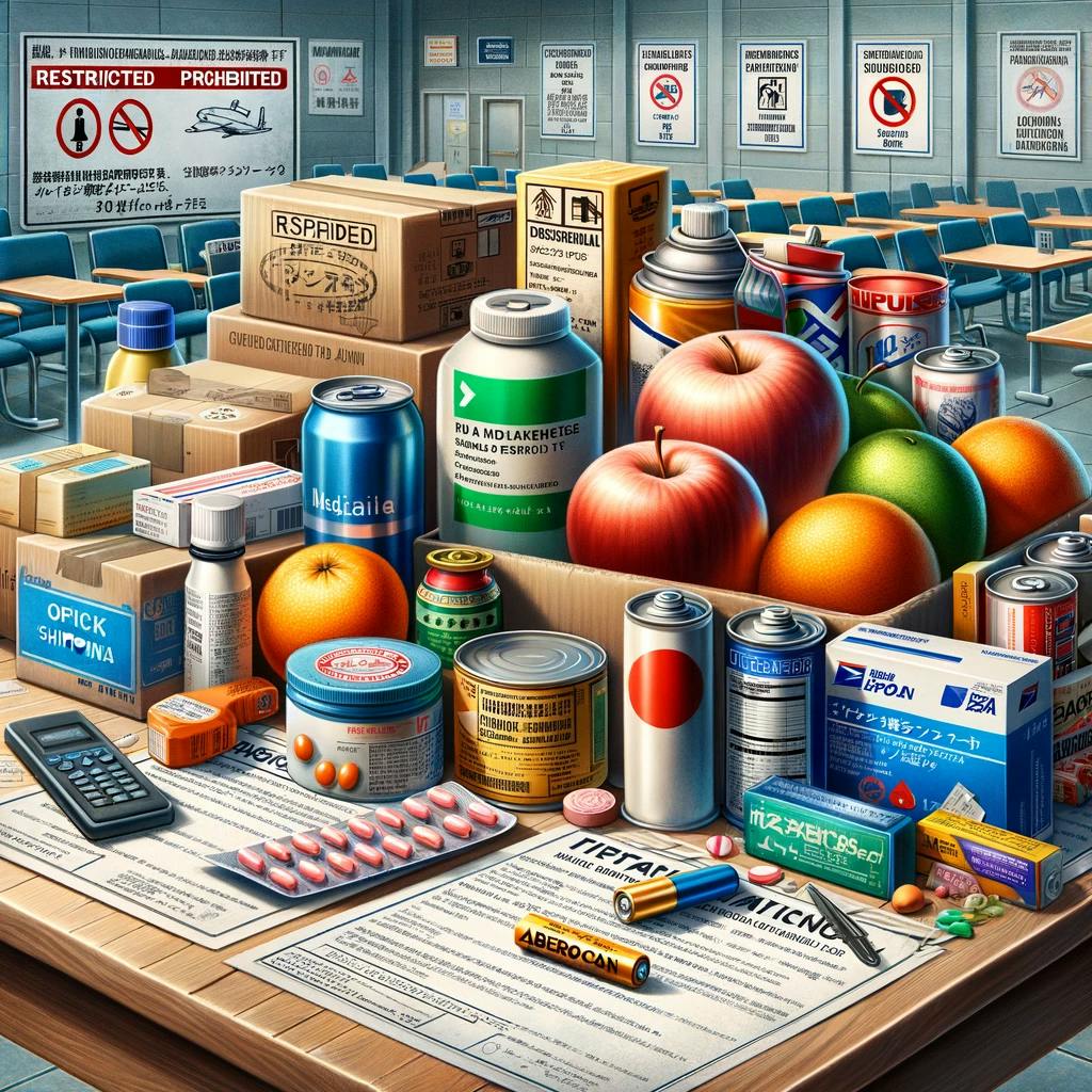 restricted and prohibited items that cannot be shipped internationally to Japan from the US restricted and prohibited items that cannot be shipped internationally to Japan from the US