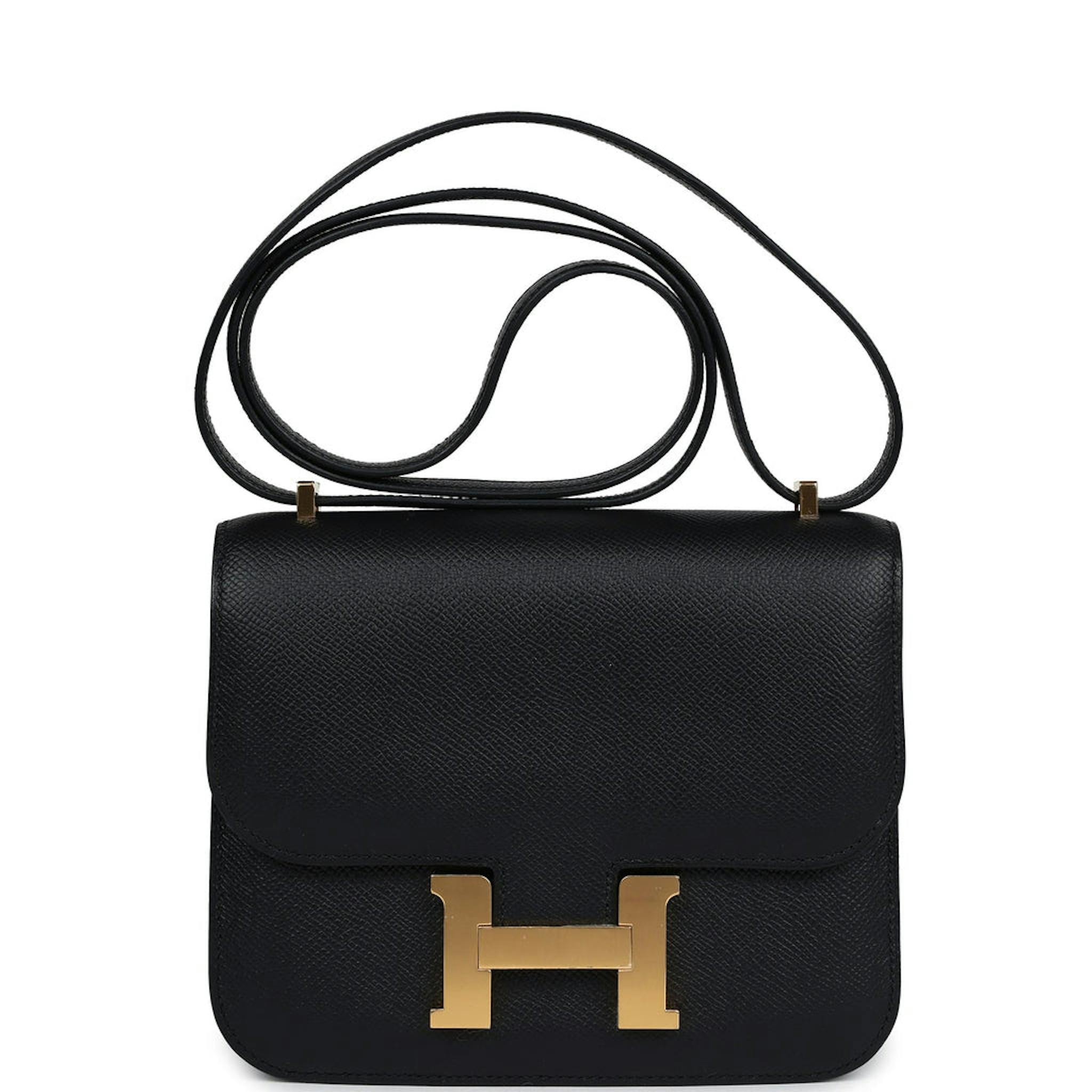 Hermès Constance 18 Black Epsom