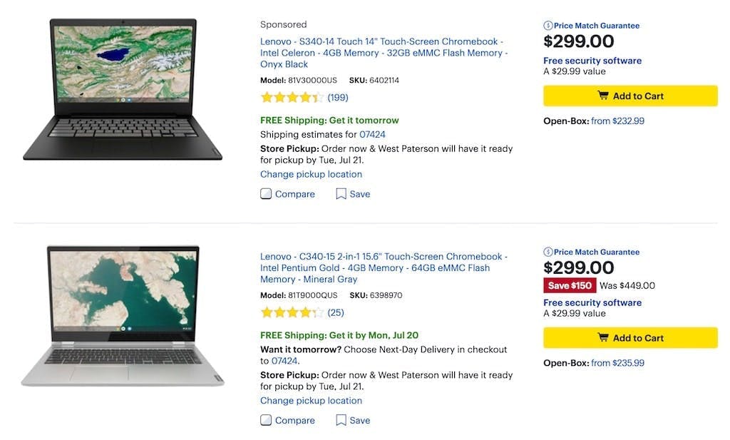 Shopping from Amazon US for cheap laptops