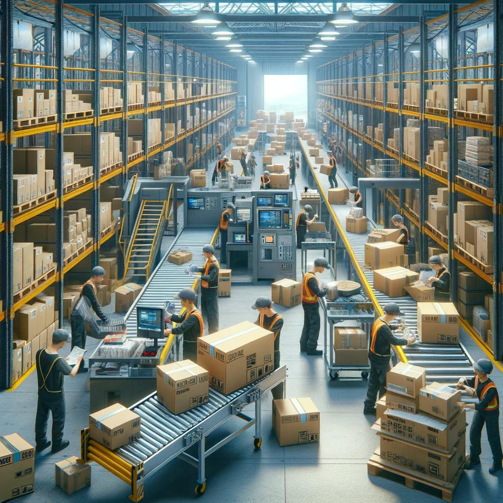 packages being prepared for international shipping in a Forwardme warehouse. packages being prepared for international shipping in a Forwardme warehouse.