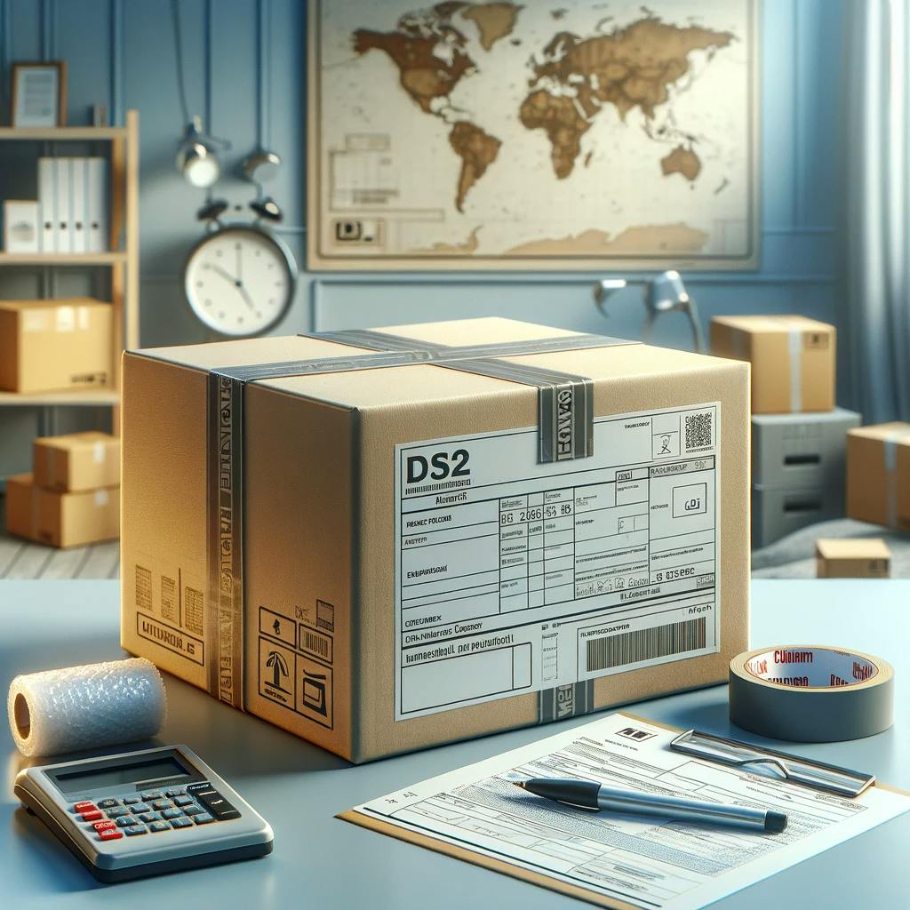 a package prepared for international shipping a package prepared for international shipping