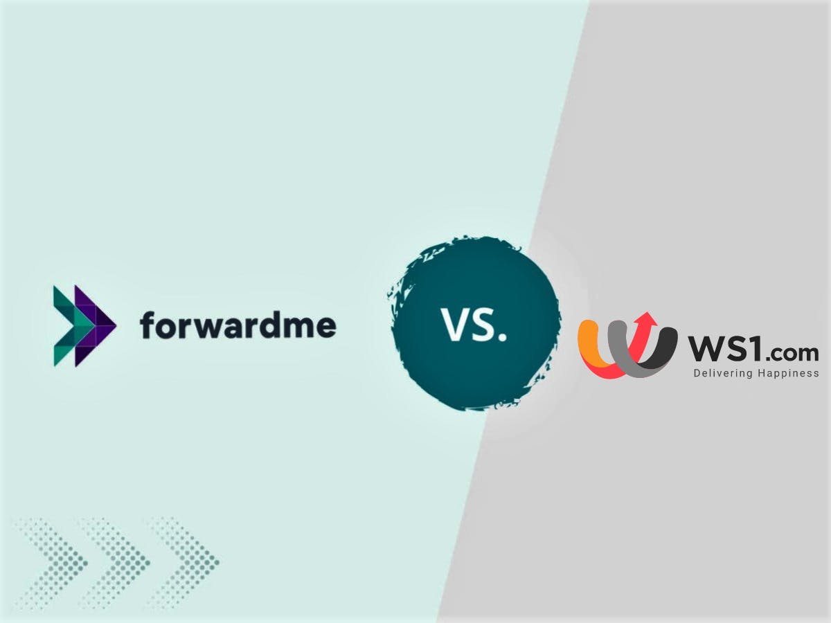 Forwardme and WS1 logo. 