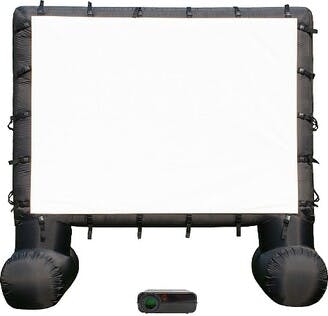 Total Homefx Pro Weather-Resistant Inflatable Theatre Kit