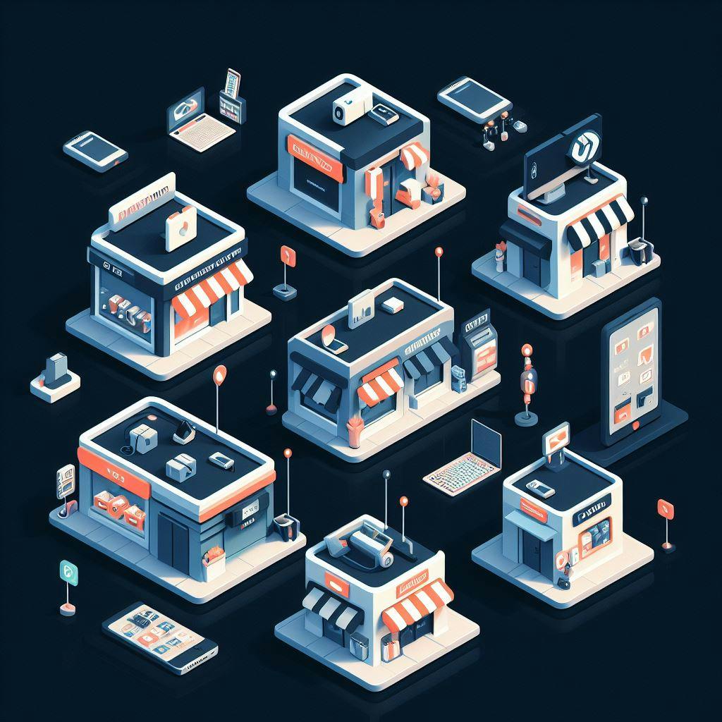 A lot of stores that sellers electronics. A lot of stores that sellers electronics.