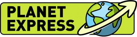 Planet express logo. 