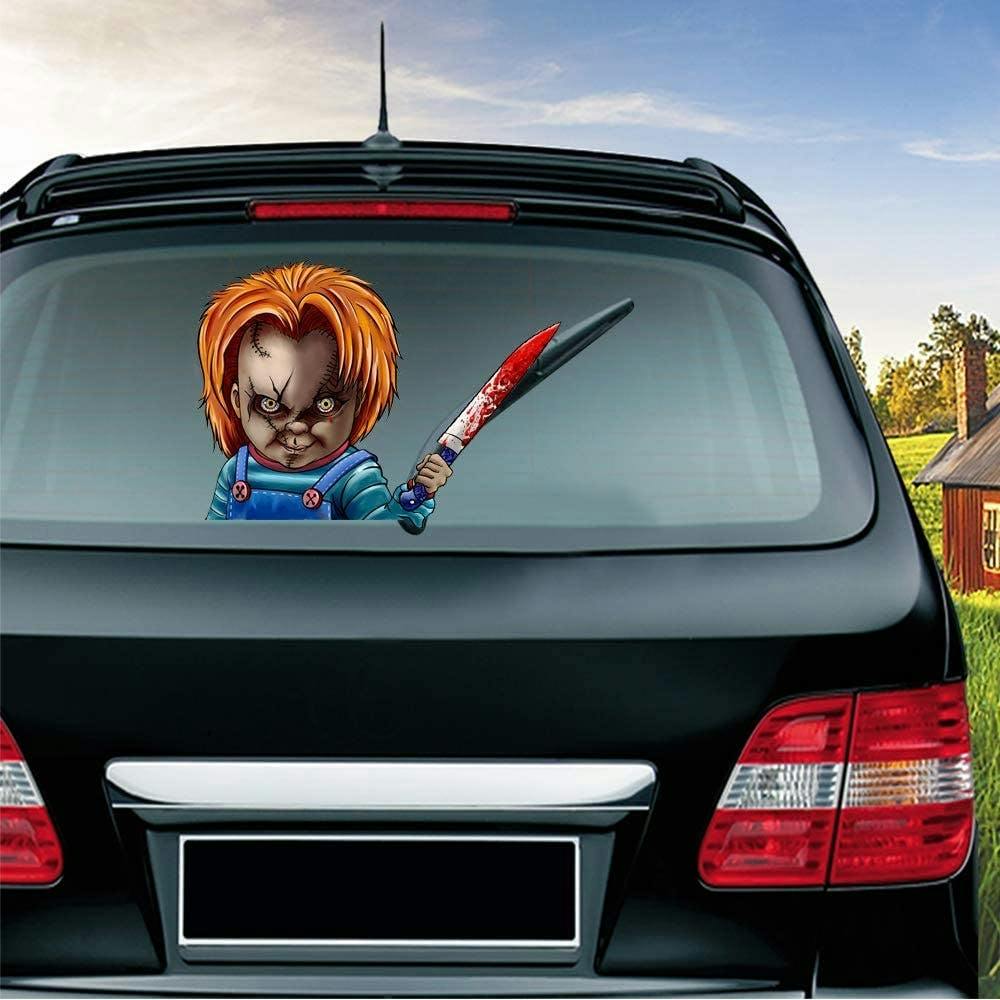 Chucky on the trunk