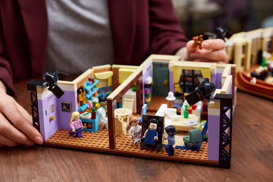 Interior of Lego set