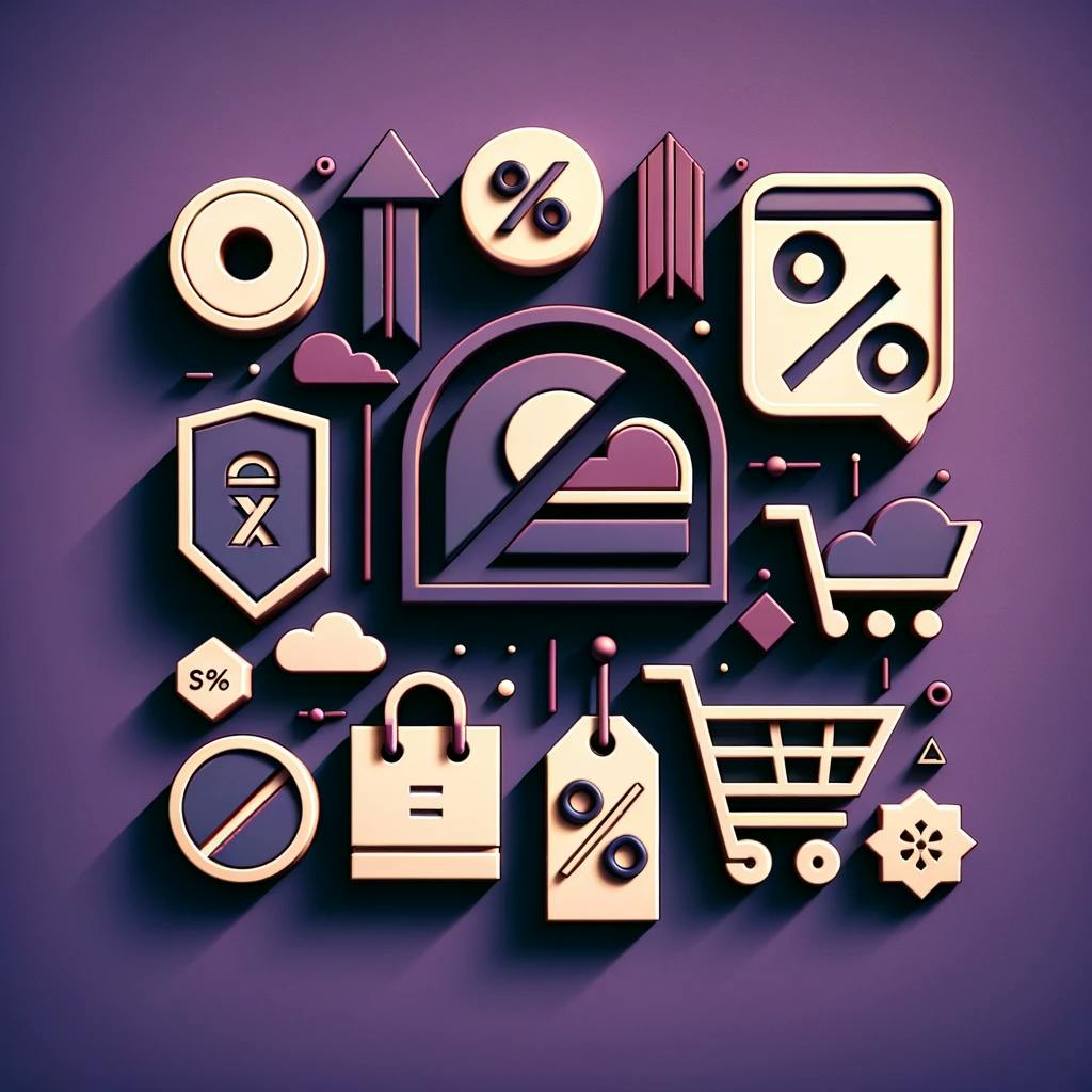 Icons that shows sales & deals and discounts. Icons that shows sales & deals and discounts.
