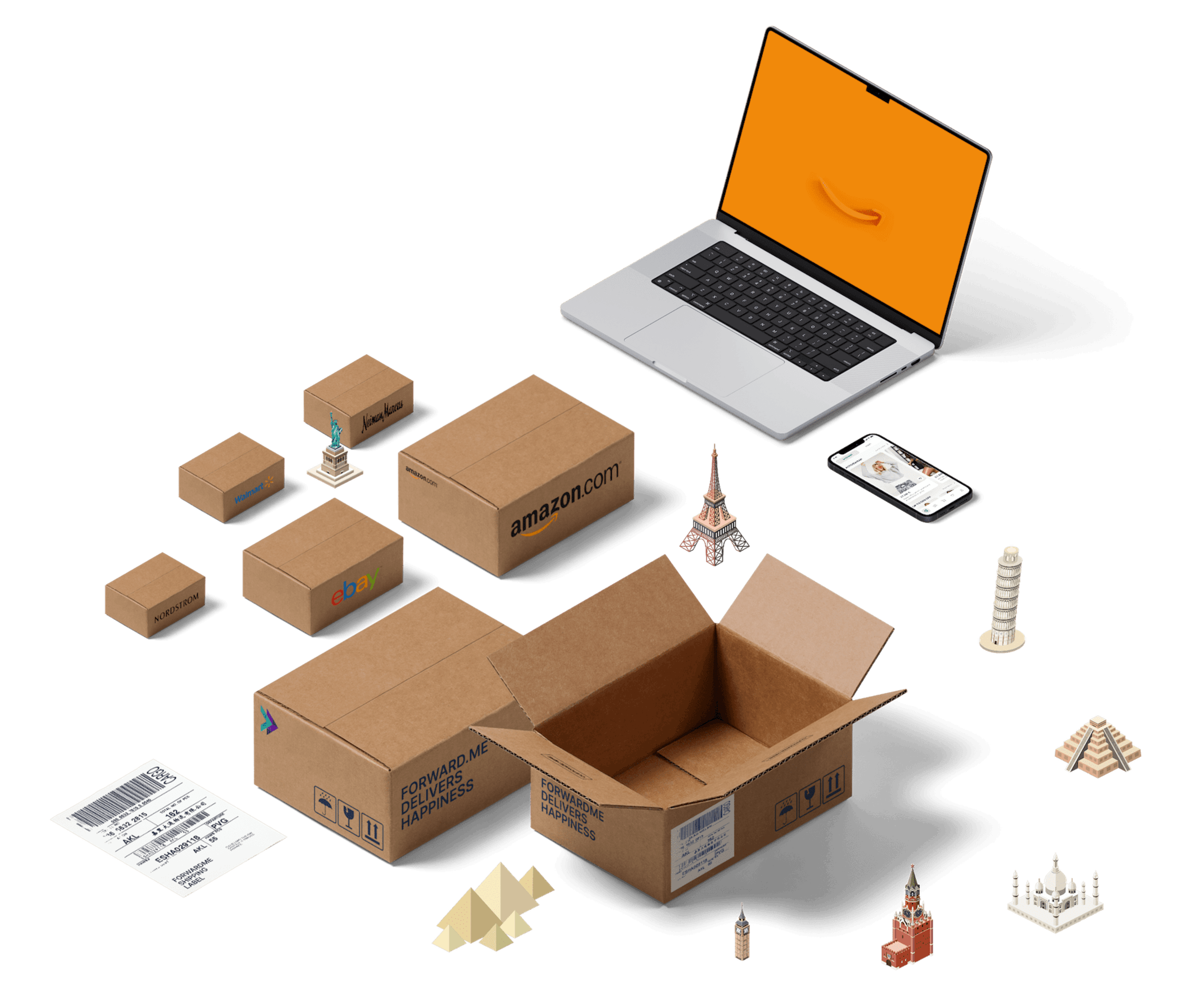 Shop USA Stores TaxFree, Ship Internationally