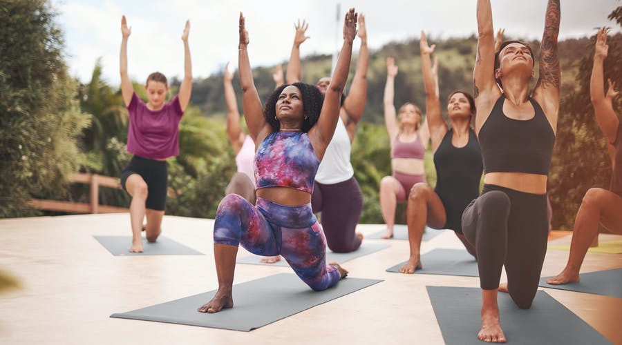 buying Athleta yoga pants from the US