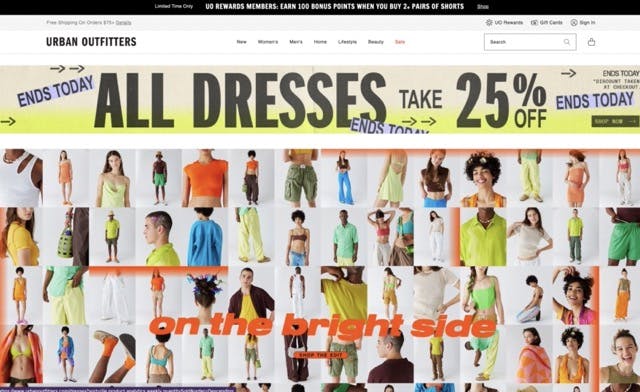 shop from urban outfitters