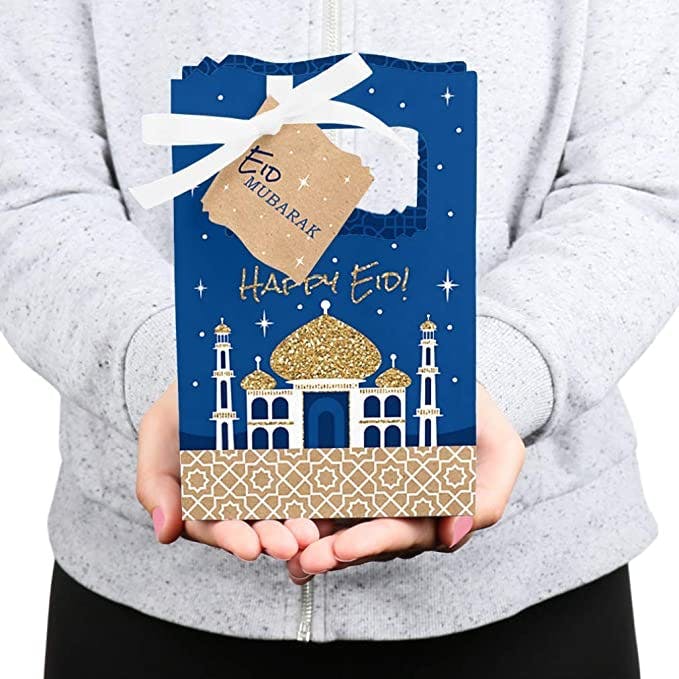 Ramadan - Eid Mubarak Favor Boxes - Set of 12