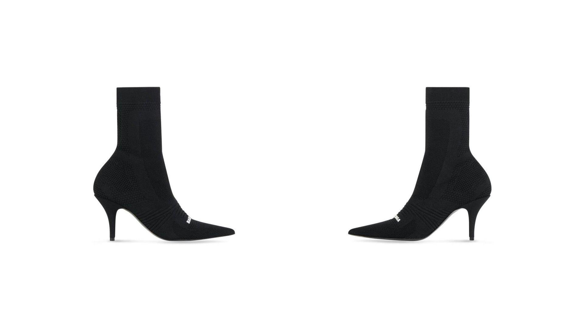 One of the clasics is Balenciaga Knife Booties