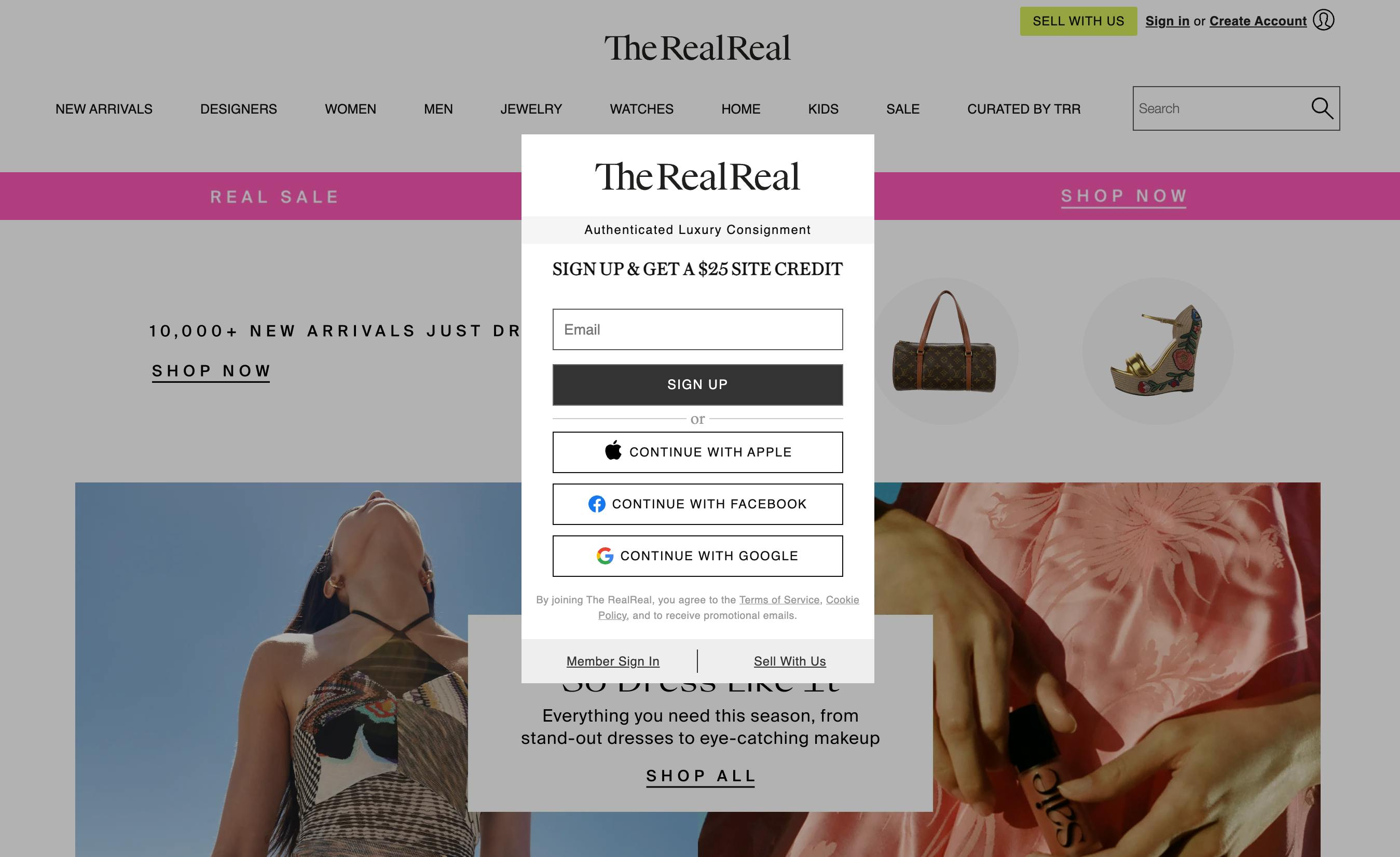 shop from therealreal