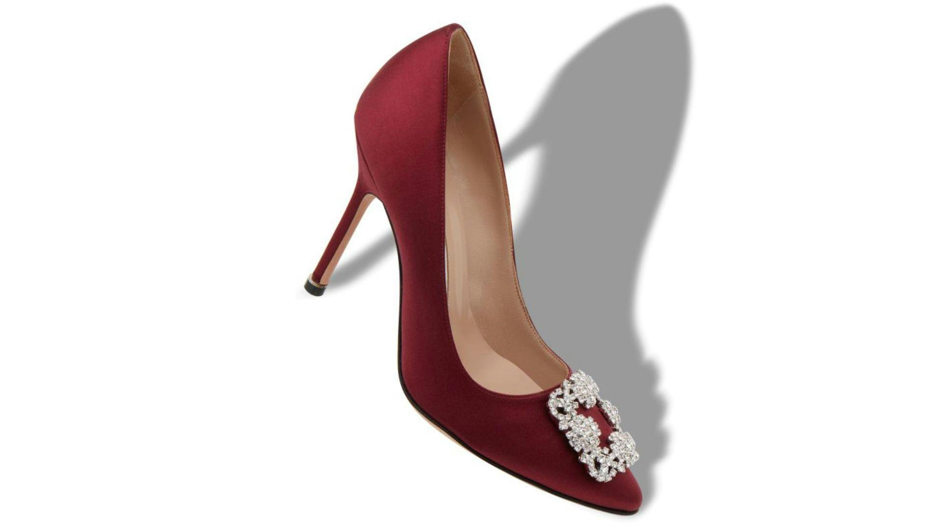 Manola Blahnik Hangisi is a great chose.