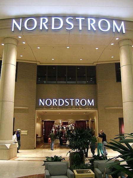 Shop from Nordstrom, Ship them internationally