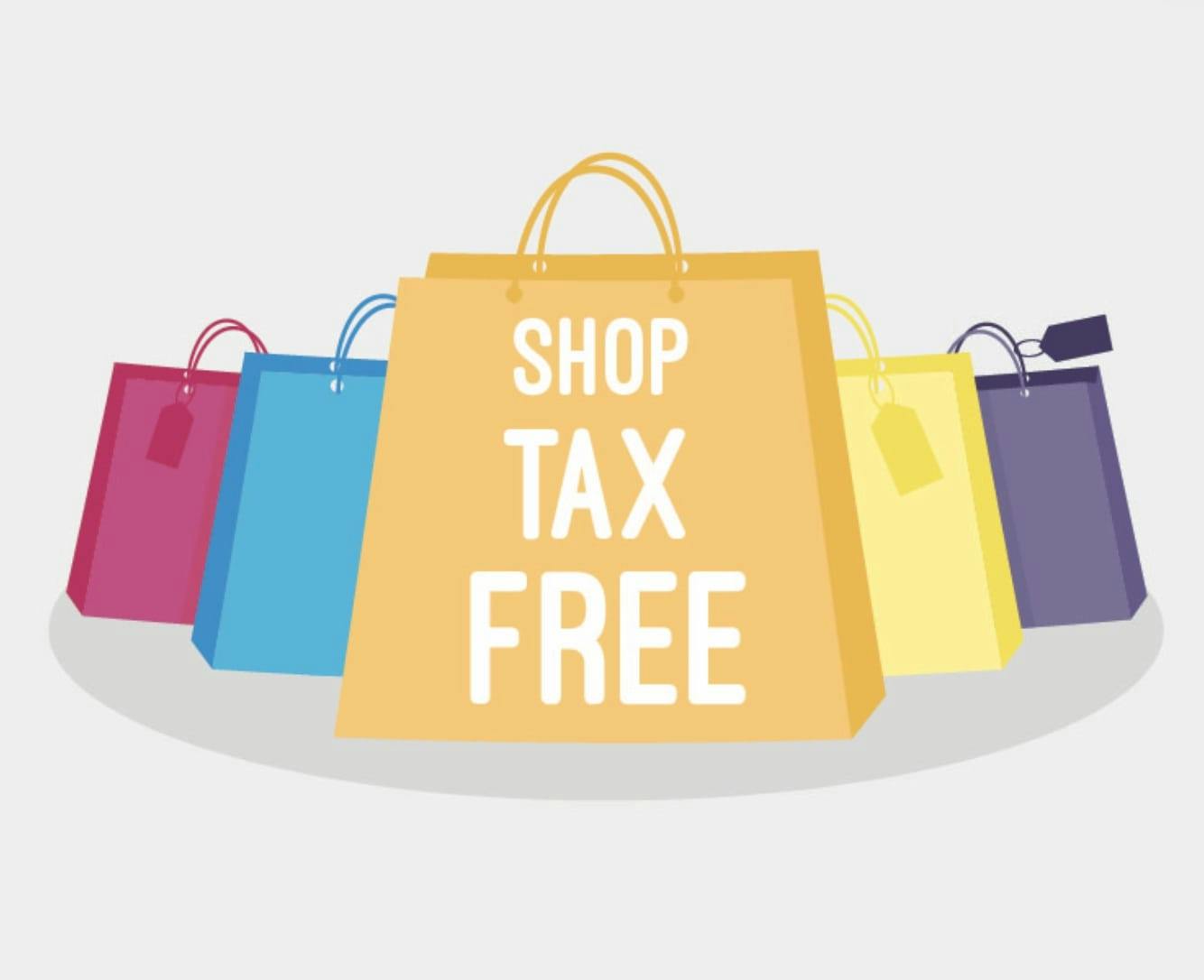 shop tax-free from the US