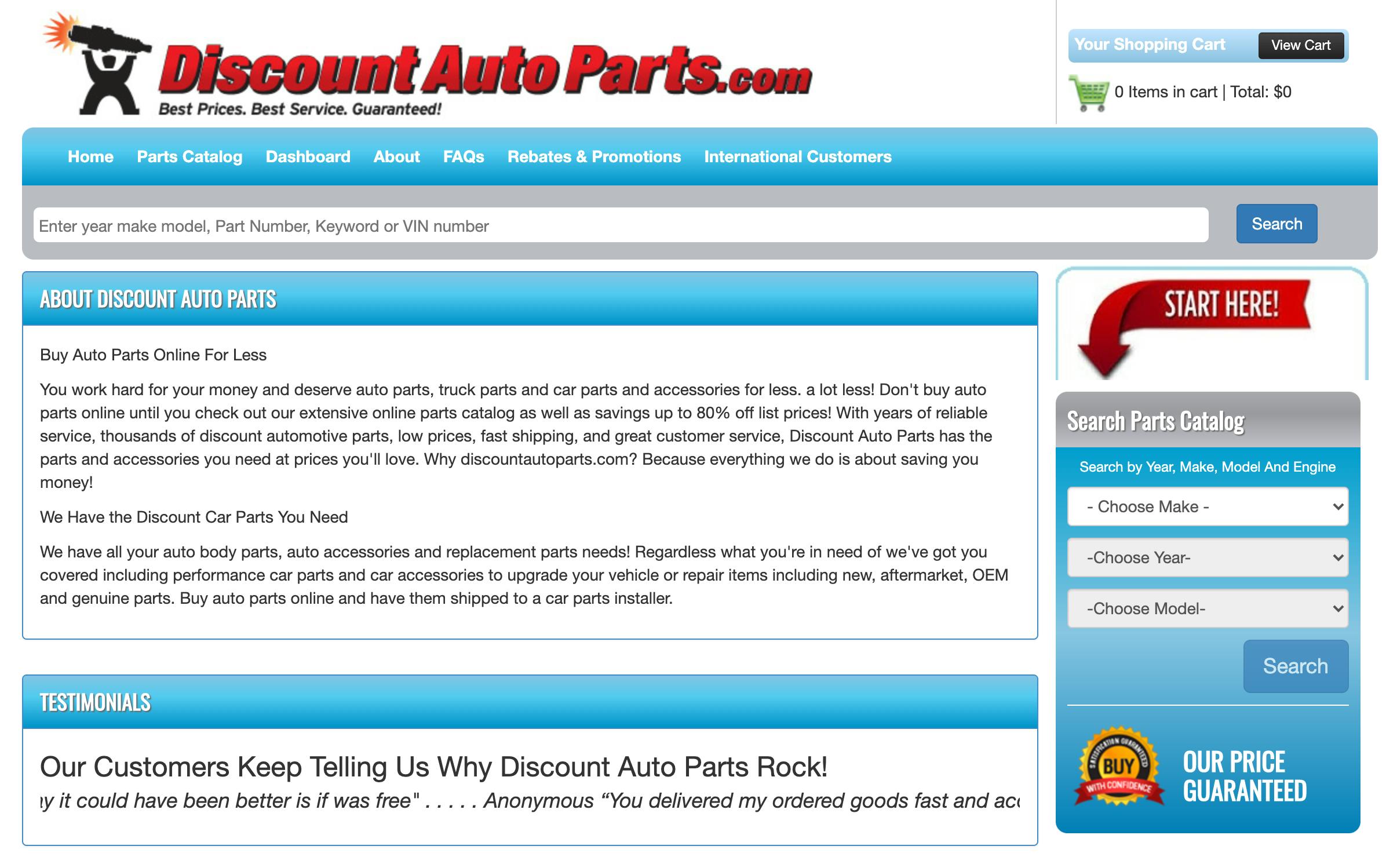 discount auto parts