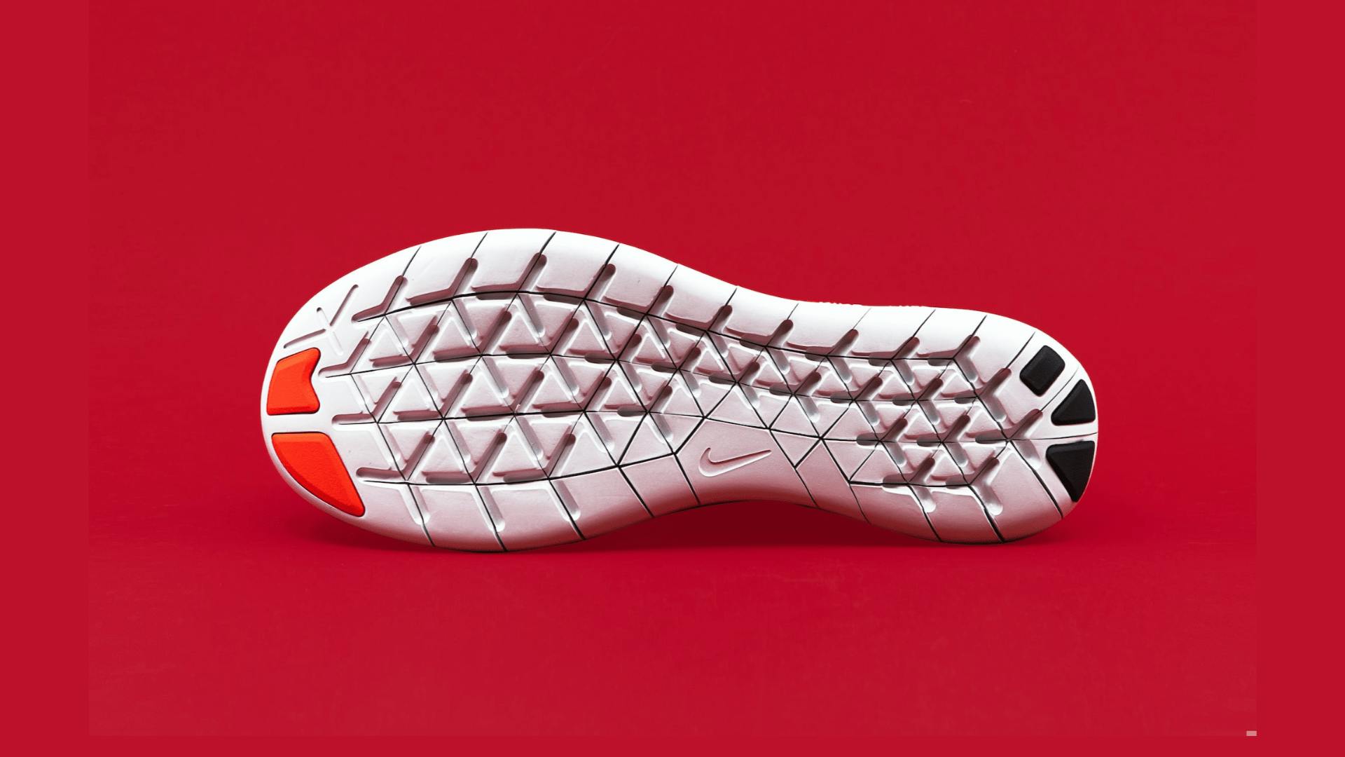 Designer shoe in red