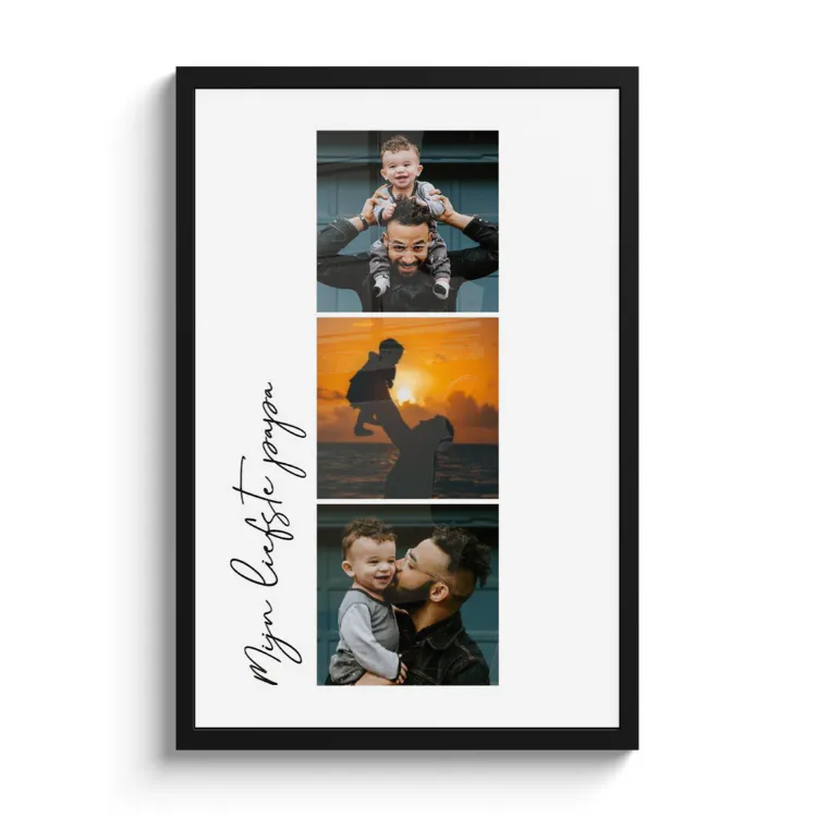 Papa collage verticaal