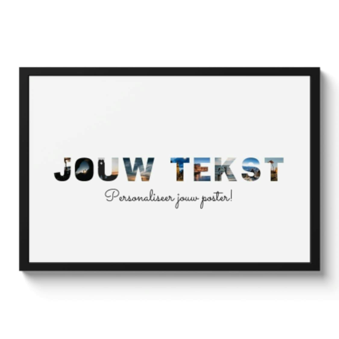 Letter collages papa en mama