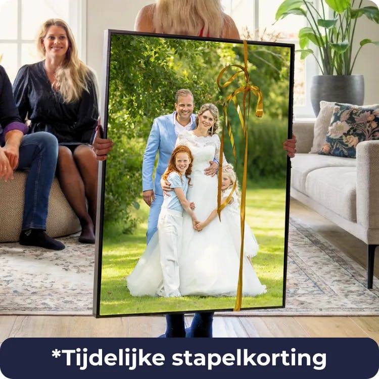 Foto op canvas
