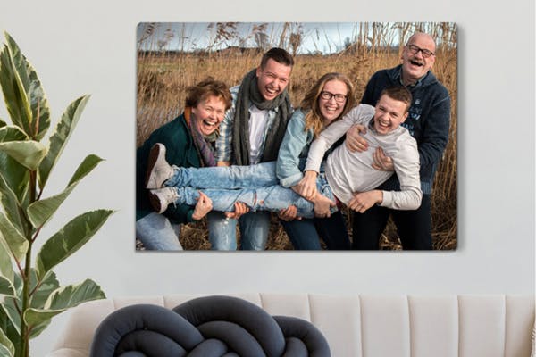 Foto op canvas