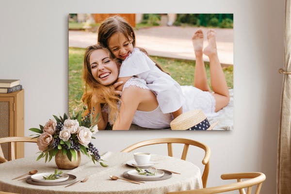 Foto op canvas