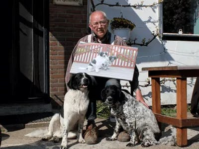 Dierenfoto op canvas