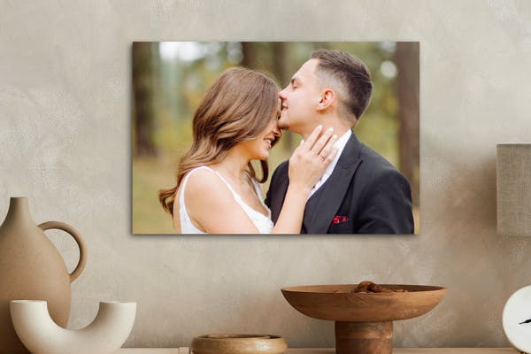 Foto op canvas