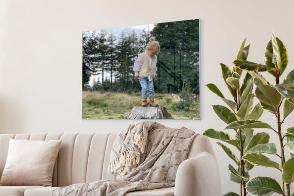 Grote foto op plexiglas