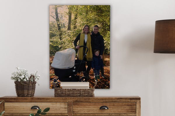 Eigen foto als muurdecoratie hout