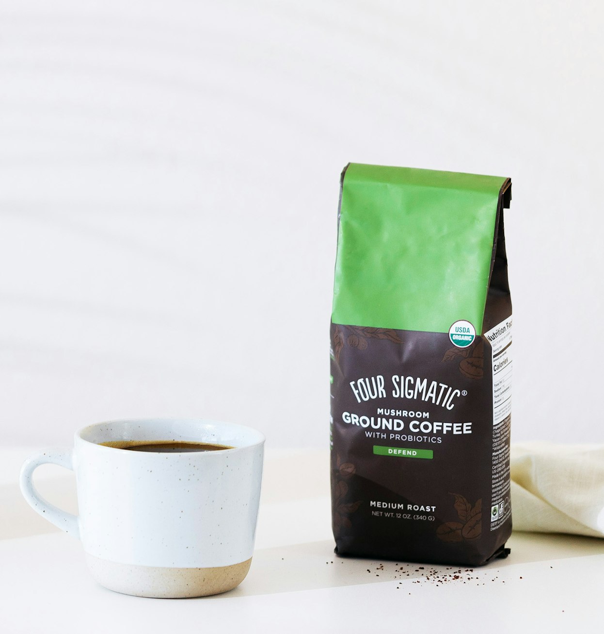 Ground Mushroom Coffee with Probiotics