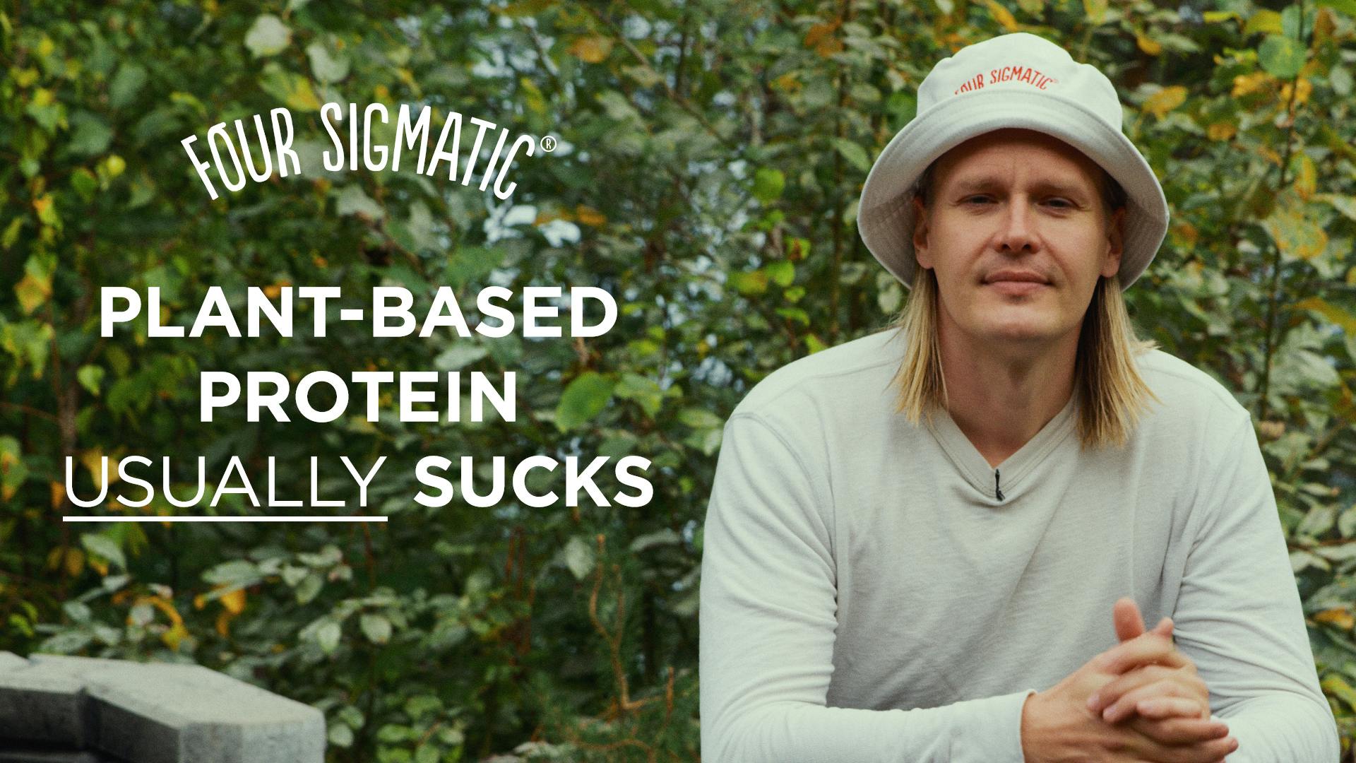 plant-based protein usually sucks